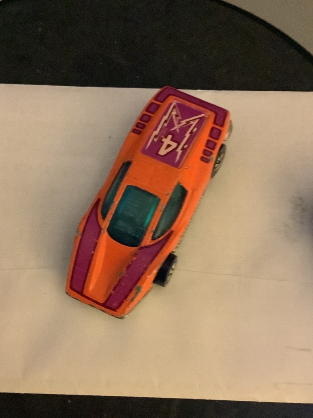 Vintage 1979 Orange Diecast